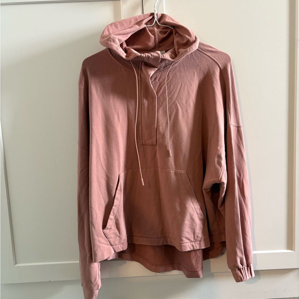Knix Good To Go Oversize Hoodie Pink Size Small